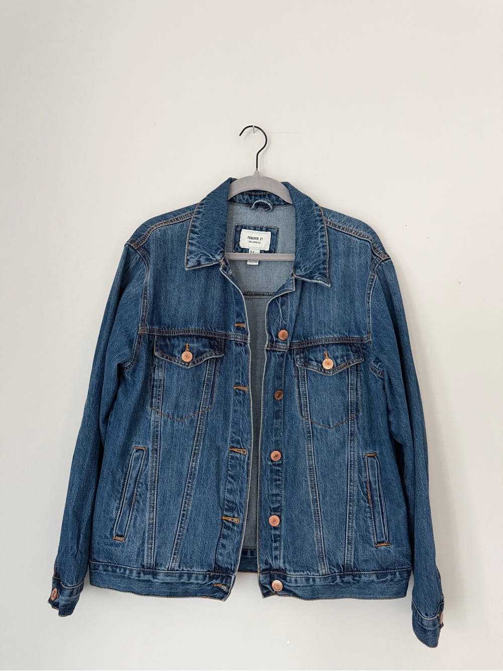 Forever 21 Blue Denim Jacket